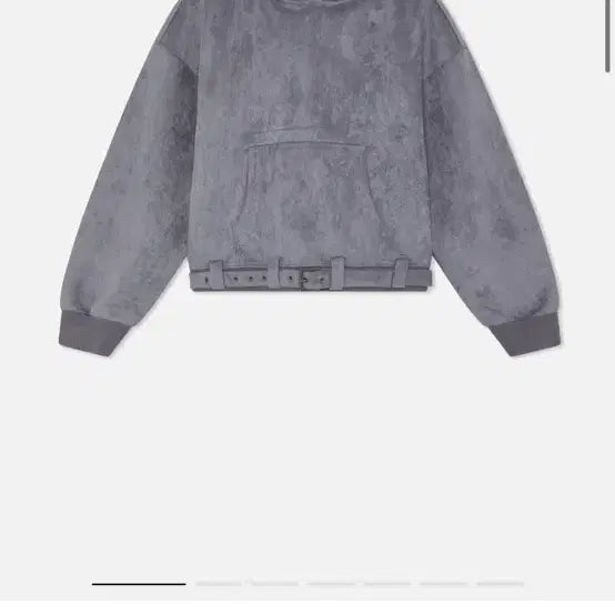 [BUNJANG] Scurffer Belted Hoodie - Tosche Grey, Size S / Scurffer 후드티