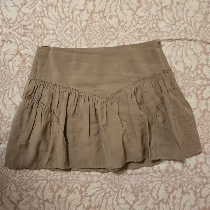 [BUNJANG] ZARA Ruffle Mini Skirt / ZARA 프릴 미니스커트