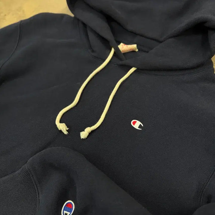 [BUNJANG] Champion Reverse Weave Hoodie Navy / 챔피온 리버스 위브 네이비 후드티