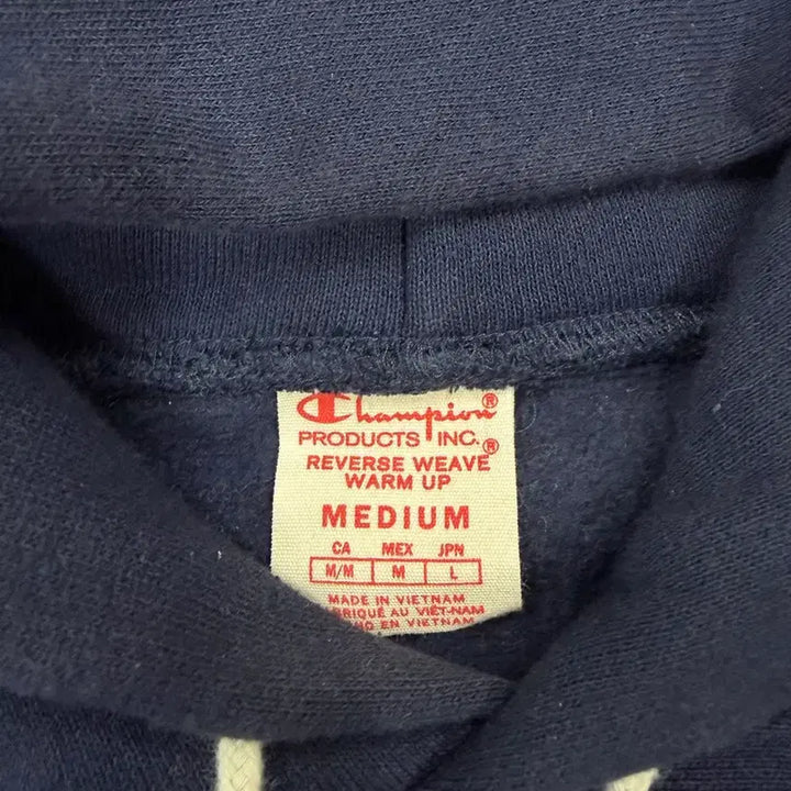 [BUNJANG] Champion Reverse Weave Hoodie Navy / 챔피온 리버스 위브 네이비 후드티