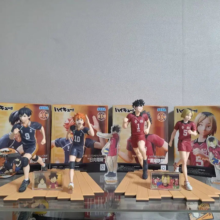 [BUNJANG] Hinata Kageyama Kenma Kuroo Sega Acrylic Stand &amp; Goods Set / 히나타 카게야마 켄마 쿠로오 세가