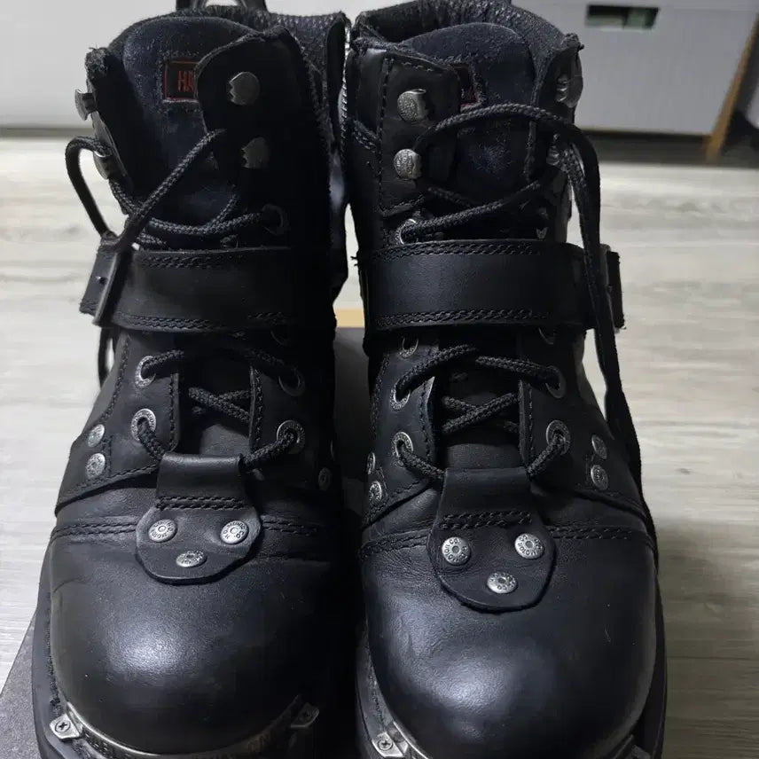 [BUNJANG] Harley-Davidson Leather Work Boots / [41] 할리데이비슨 레더 워크 부츠