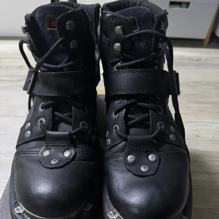 [BUNJANG] Harley-Davidson Leather Work Boots / [41] 할리데이비슨 레더 워크 부츠