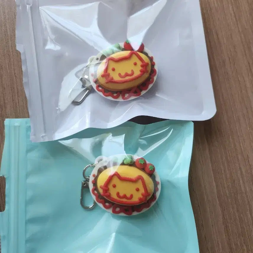 [BUNJANG] Omurice Keycap Keyring Bundle Set / 오므라이스 키캡키링 일괄판매