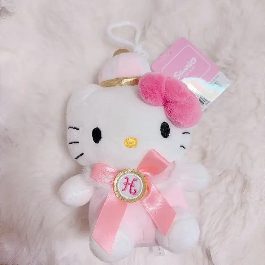 [BUNJANG] Sanrio Hello Kitty Doll Pink Ribbon Crown / 산리오 헬로키티 인형 핑크 리본 왕관