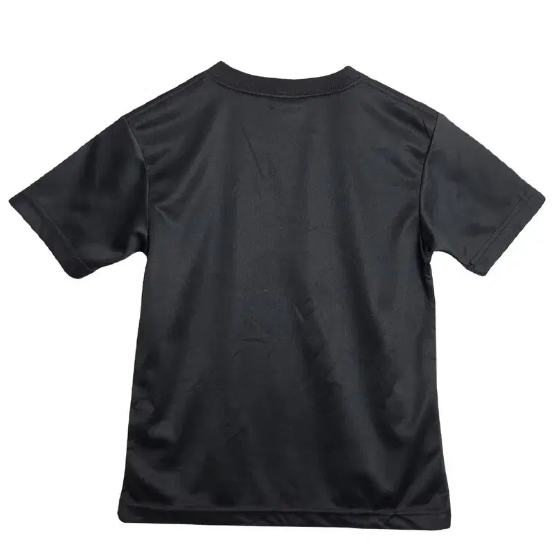 [BUNJANG] JPN Kids Black Performance Short Sleeve T-Shirt [130] / JPN 블랙 기능성 스포츠 키즈 반팔 티 [130]