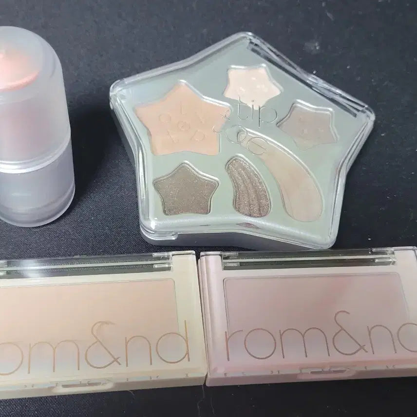 [BUNJANG] Rom&amp;nd, GRWM, Tiptoe Eyeshadow &amp; Lip Set / 화장품일괄판매(팁토우,롬앤,글맆)