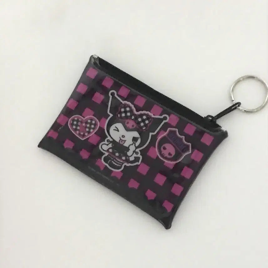 [BUNJANG] Sanrio Kuromi Clear Pouch / 산리오 쿠로미 클리어 파우치