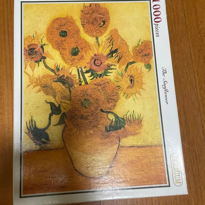[BUNJANG] Dolphin Night Sky 500-Piece Puzzle &amp; Van Gogh Sunflowers 1000-Piece Puzzle Bundle / 퍼즐 500피스 1000피스 2개 일괄