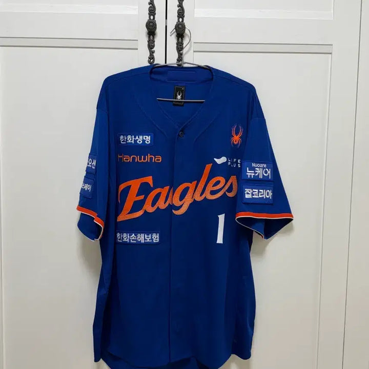 [BUNJANG] Hanwha Eagles 2023 Summer 115 Moon Dong-ju Baseball Jersey (3XL) / 한화 썸머 115 문동주 유니폼