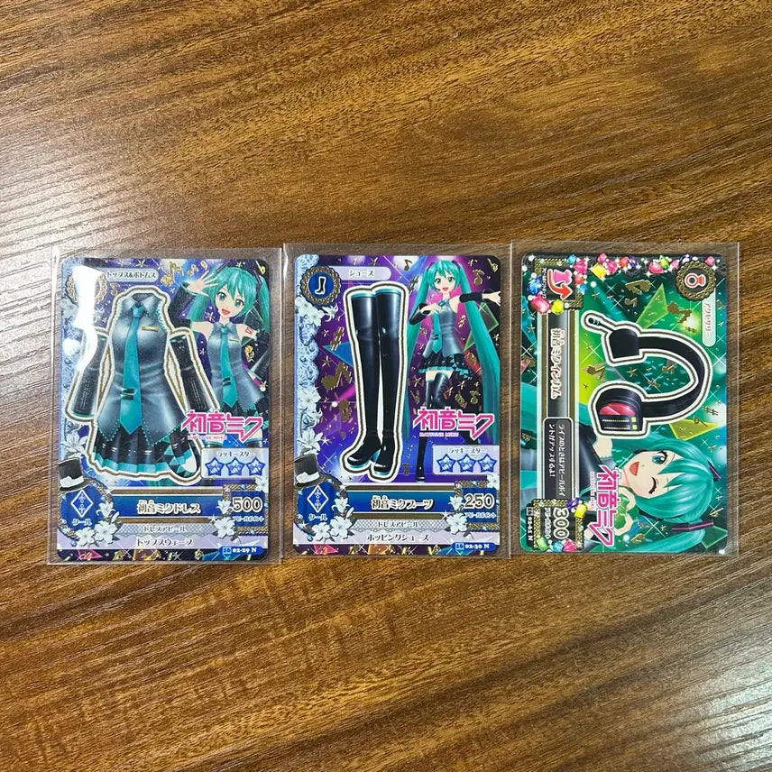 [BUNJANG] Hatsune Miku Aikatsu! AiStars Card Set / 하츠네 미쿠 아이카츠 아이엠스타 카드 세트