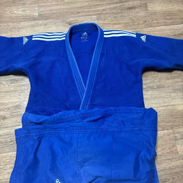 [BUNJANG] Adidas Champion 2 Judo Uniform - Blue, 170cm / 아디다스 유도복 챔피언2 청 170