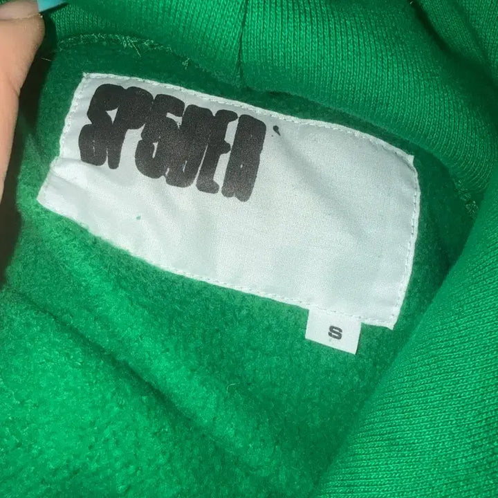 [BUNJANG] Sp5der Green Hoodie Setup / sp5der 그린 후드 셋업
