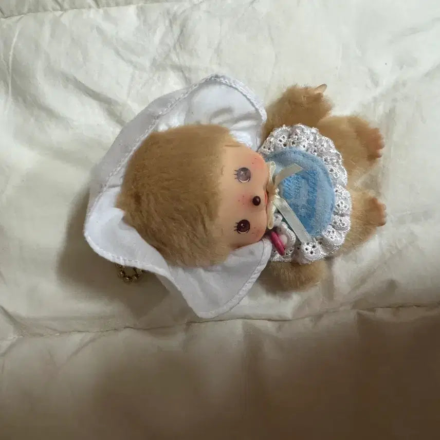 [BUNJANG] Sweet Sugar Monchhichi 3-Piece Set / 스위트 슈가 몬치치 3종 세트