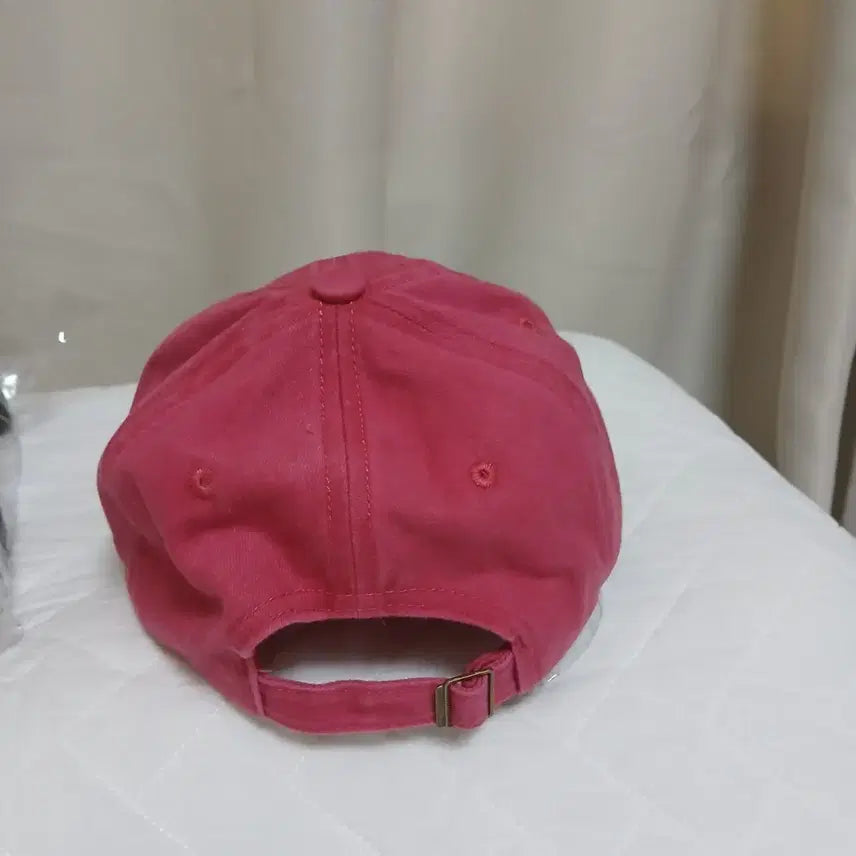 [BUNJANG] Vintage Los Angeles Embroidered Baseball Cap Pink New / 빈티지 로스앤젤레스 자수 캡 모자 핑크 새상품