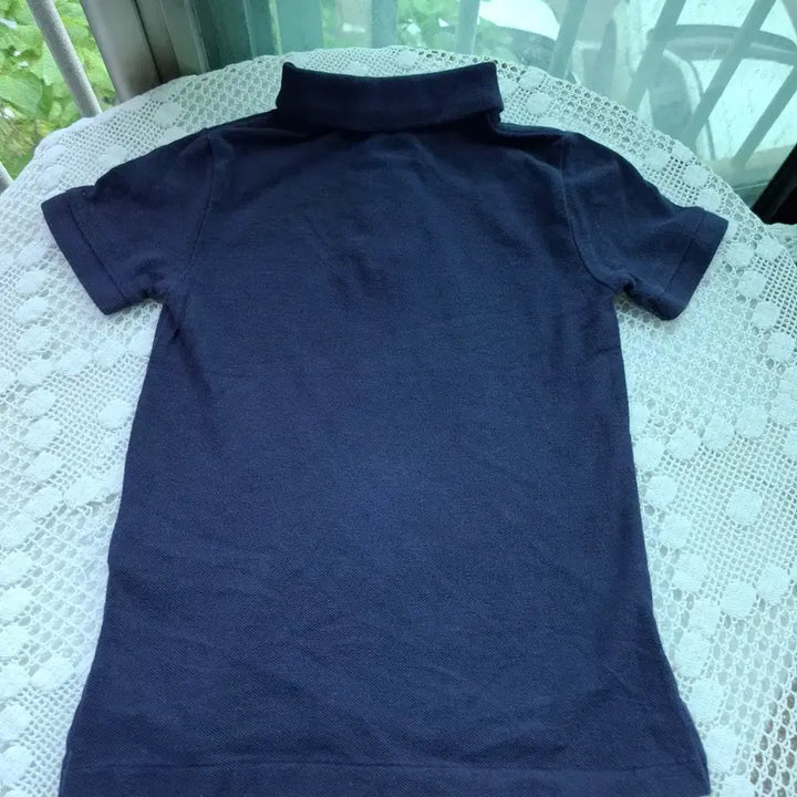 [BUNJANG] Polo Kids Patchwork Shorts and Navy Short-Sleeved Polo T-Shirt Set - Size 4T / 폴로키즈 반팔  + 패치워크 반바지ㅡ4T