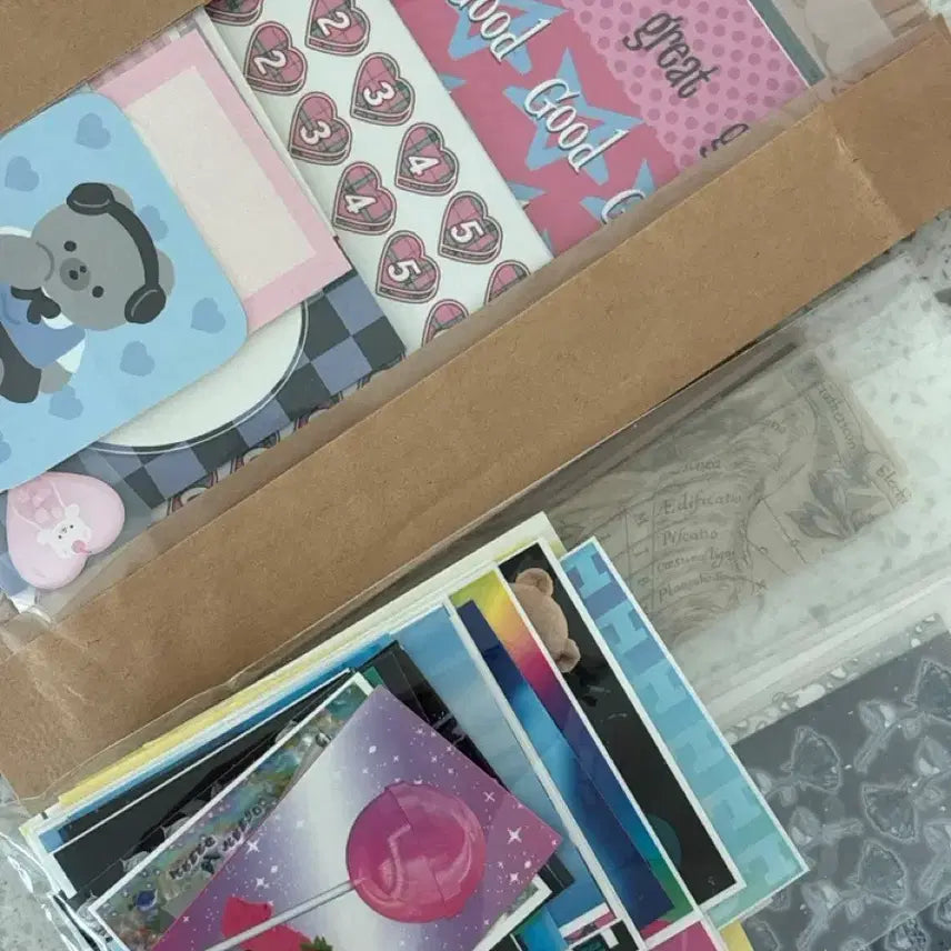 [BUNJANG] Decorative Sticker Bundle / 안 쓰는 다꾸용 스티커 &amp; 덤 일괄 처분