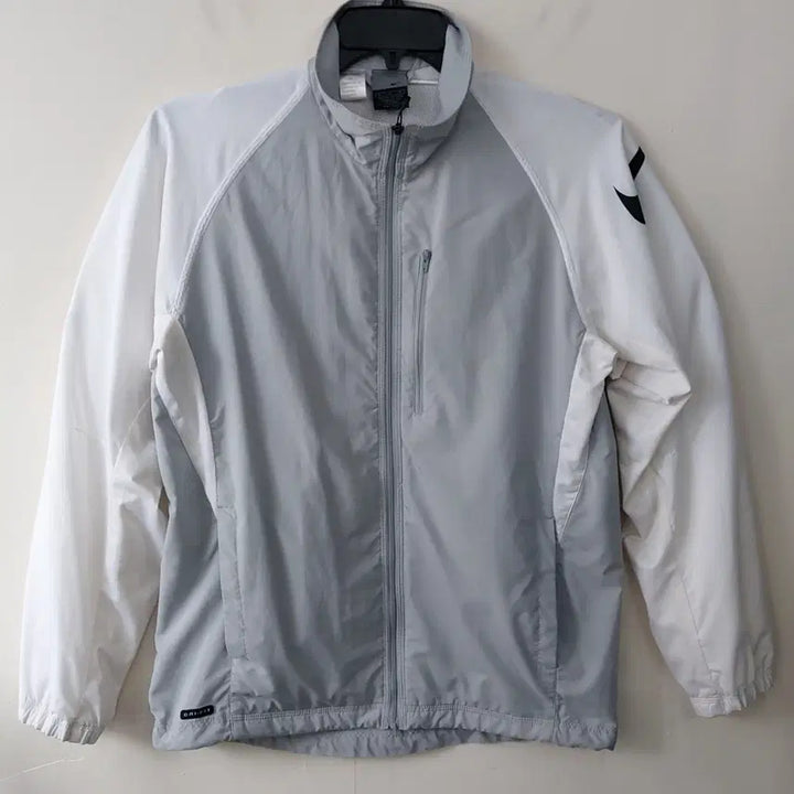 [BUNJANG] Nike 00s Vintage M/95-100 Windbreaker Jacket - Grey/White / 나이키 00s빈티지 M/95~100 바람막이 자켓. GW.