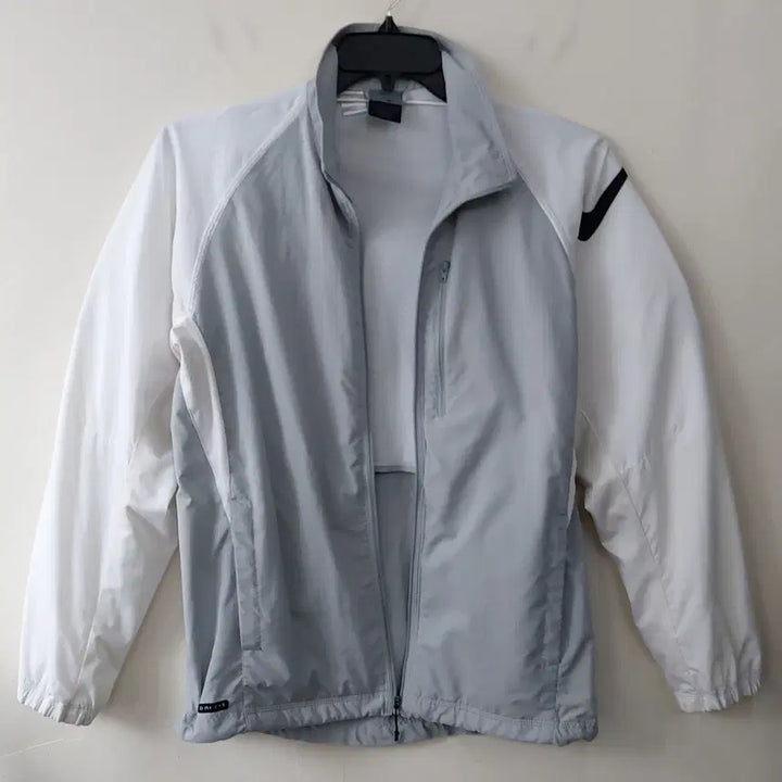 [BUNJANG] Nike 00s Vintage M/95-100 Windbreaker Jacket - Grey/White / 나이키 00s빈티지 M/95~100 바람막이 자켓. GW.
