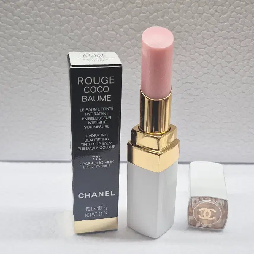 [BUNJANG] Chanel Rouge Coco Baume Shine 772 Sparkling Pink Summer Calling Limited Edition Lipstick / 한정판 새상품 샤넬 루쥬 코코 밤 샤인 772 스파클링 핑크 썸머 콜링