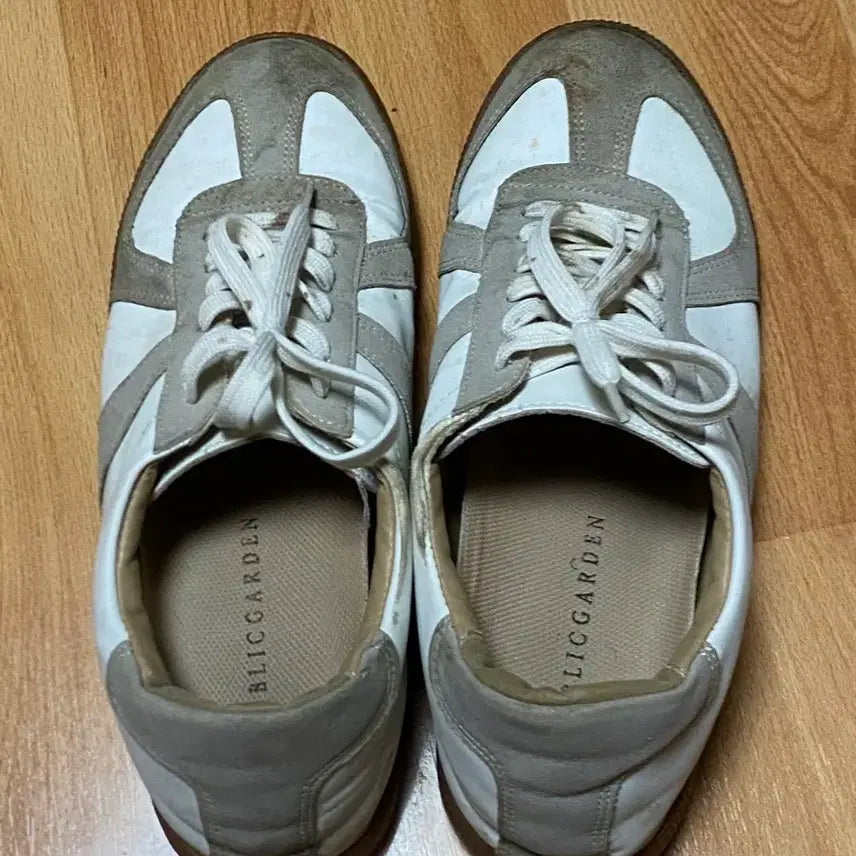 [BUNJANG] German Army Trainers White/Gray Sneakers Size 280 / 독일군 스니커즈 280