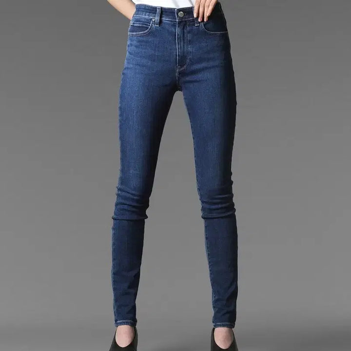 [BUNJANG] Uniqlo Ultra Stretch Skinny High-Rise Jeans / (새상품급 / 25) 유니클로 울트라 스트레치 스키니 하이라이즈 진 데님