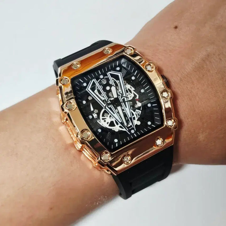 [BUNJANG] Rose Gold Metal Frame Men&