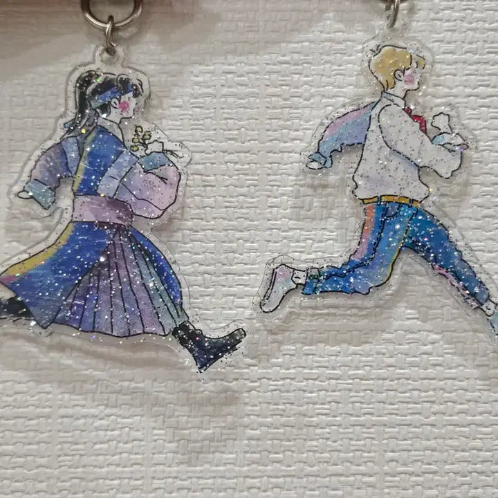 [BUNJANG] EXO Baekhyun Boboimyeonsil Prince Woon (Love Me Right Version) Acrylic Keychain Set / 엑소 백현 키링 세트 보보경심려 왕은이, 럽미라잇 버전 비공굿