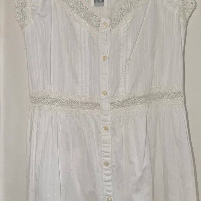 [BUNJANG] Japanese Vintage Mori Girl Style Lace Long Dress / 일본빈티지깔 레이스 모리걸 하구미 원피스