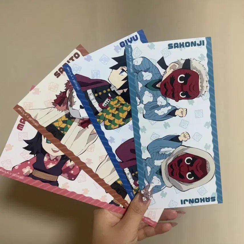 [BUNJANG] ufotable Special Benefit Connecting Acrylic Postcard Set / 유포테이블 특전 연결아크릴엽서 입지편 판매합니다!