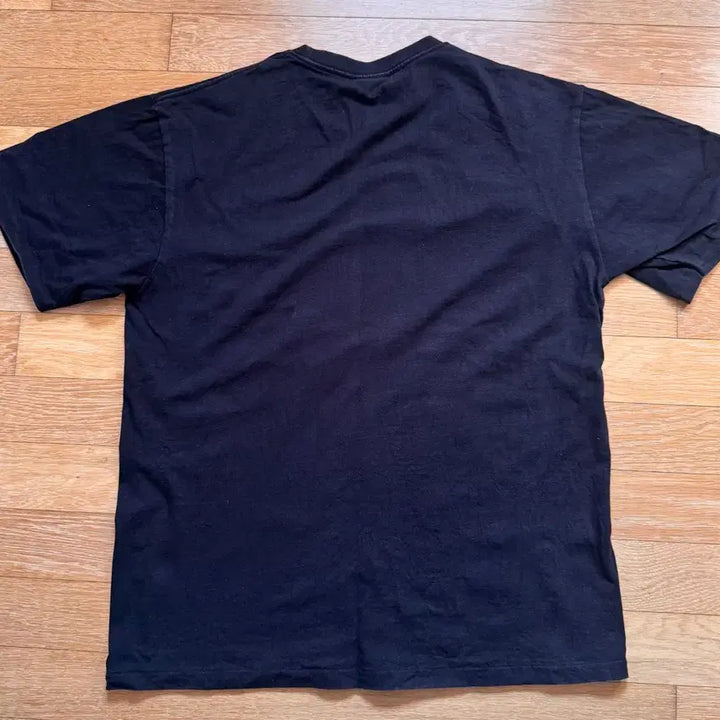 [BUNJANG] BAPE Color Camo College T-Shirt Black Red XL / 베이프 컬러 카모 컬리지 티셔츠 블랙 레드