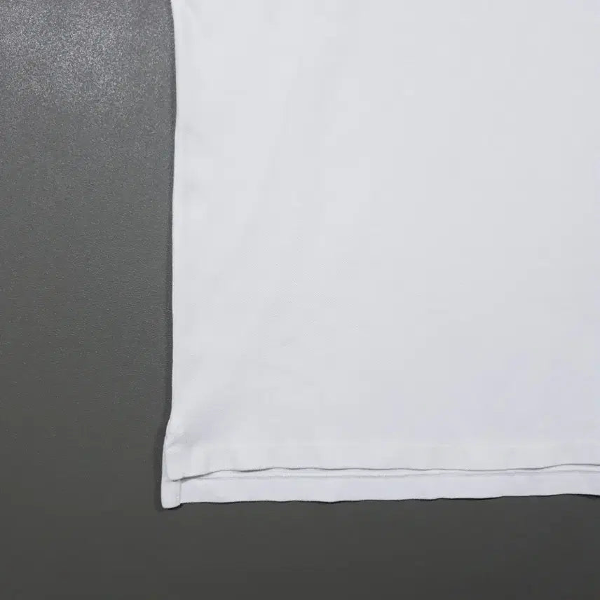 [BUNJANG] Polo Ralph Lauren Custom Slim Fit Mesh Polo Shirt White Short Sleeve / L) 폴로 랄프로렌 커스텀 슬림핏 메쉬 폴로 셔츠 화이트 반팔 카라티