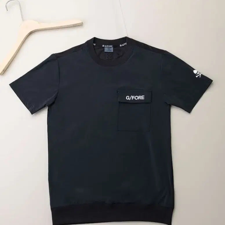 [BUNJANG] G/FORE Camo Skull Back Mesh Summer Short Sleeve T-Shirt / 지포어 카모 스컬 백 매쉬 썸머 숏슬리브 티셔츠