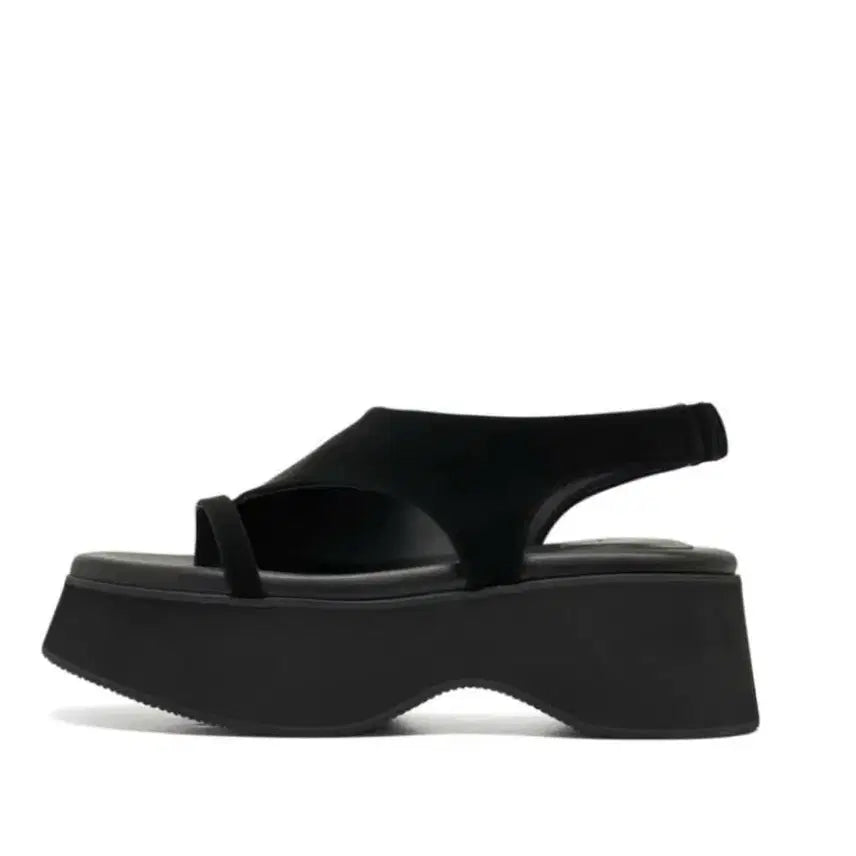 [BUNJANG] Makmade Wave Platform Flip-Flops / Makmade wave platform flipflop