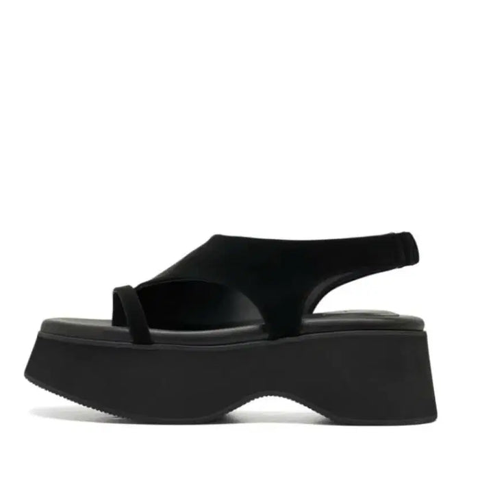 [BUNJANG] Makmade Wave Platform Flip-Flops / Makmade wave platform flipflop