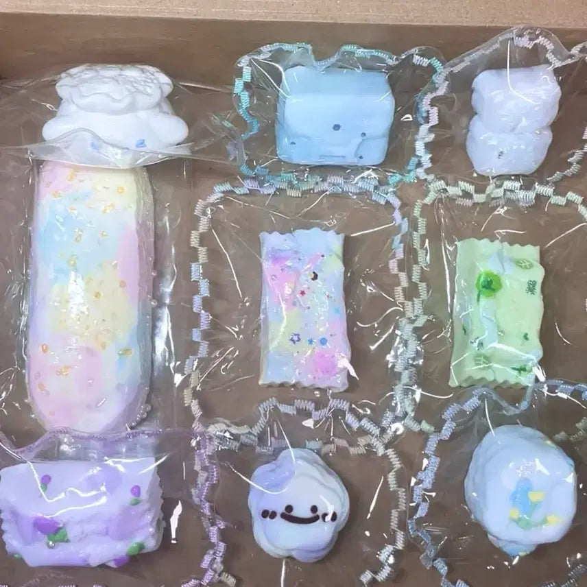 [BUNJANG] Bundle Set of 9 Squishy Toys / 말랑이 일괄 급처
