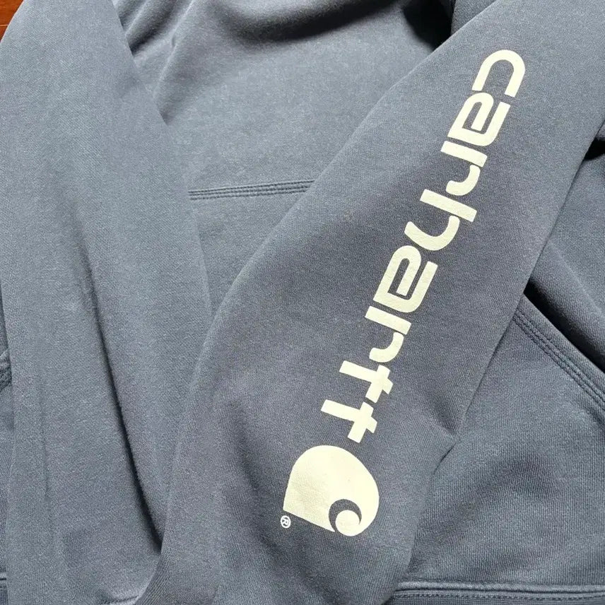 [BUNJANG] Carhartt Navy Hoodie / 칼하트 후드티