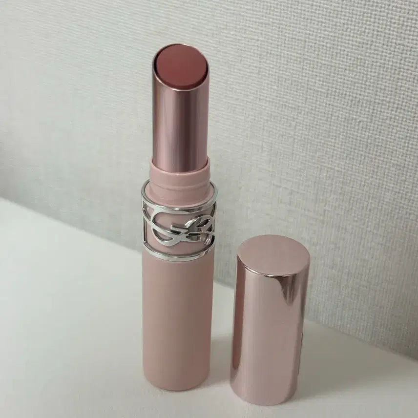 [BUNJANG] Yves Saint Laurent Love Nude Lip Blusher No. 2 + Pouch Set / 입생로랑 러브누드 립 블러셔 2호+파우치 세트