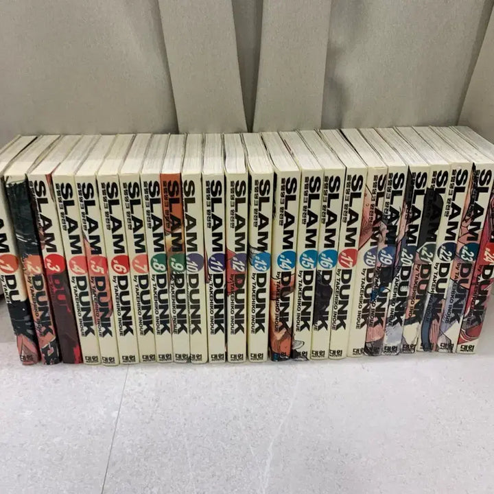 [BUNJANG] Slam Dunk Complete Manga Set (Volumes 1-24) / 슬램덩크 만화책 1권 -24권