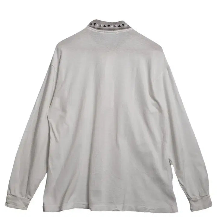 [BUNJANG] Arnold Palmer White Collared T-Shirt / ARNOLD PALMER 아놀드 파마 화이트 카라티 [L]
