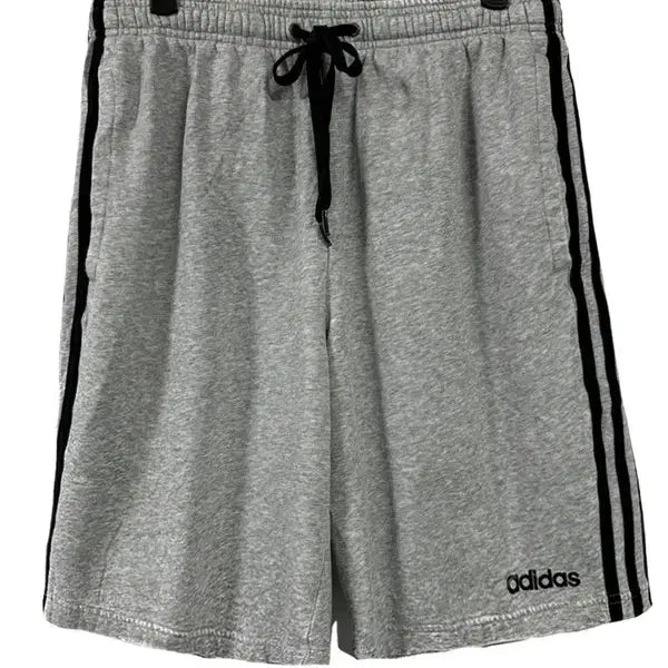 [BUNJANG] Adidas Three-Stripes Mini Logo Banding Sweat Shorts / [M] ADIDAS 아디다스 삼선 미니로고 밴딩 스웻쇼츠