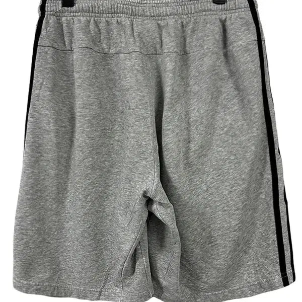 [BUNJANG] Adidas Three-Stripes Mini Logo Banding Sweat Shorts / [M] ADIDAS 아디다스 삼선 미니로고 밴딩 스웻쇼츠
