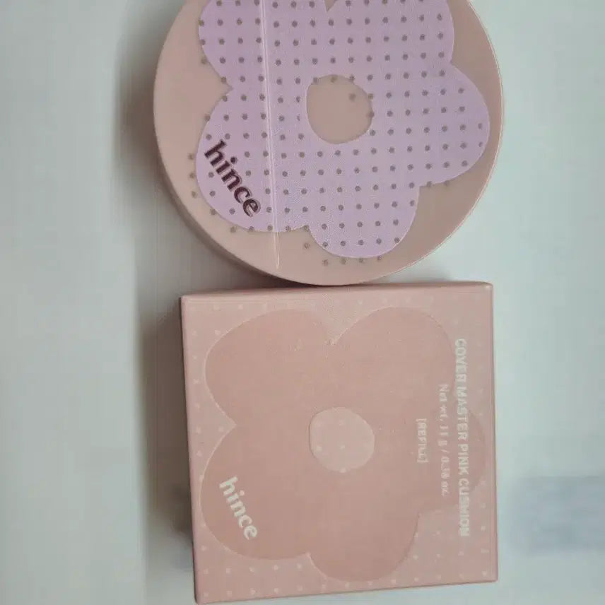 [BUNJANG] hince Cover Master Pink Cushion SPF50+ PA++++ 17 Light (with Refill) / 힌스 커버 마스터 핑크 쿠션 17 라이트