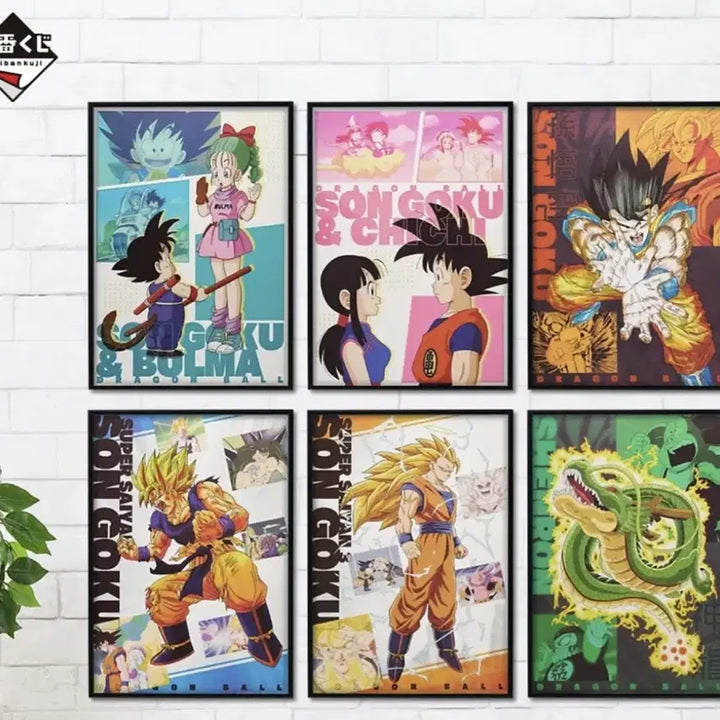 [BUNJANG] Dragon Ball Ichiban Kuji C Prize Poster 10-Piece Set / 드래곤볼 크로니클 제일복권 이치방쿠지 i상 포스터 10종 일괄