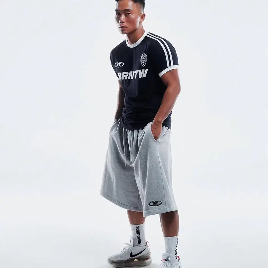 [BUNJANG] Born to Win Muscle Fit T-Shirt Size 1 / 본투윈 머슬핏 반팔 1사이즈