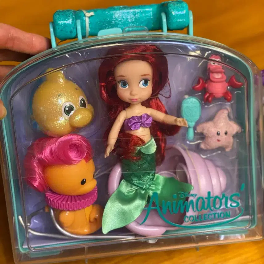 [BUNJANG] Disney Animator Collection The Little Mermaid Figure Set (Sealed) / (미개봉) 디즈니 베이비돌 인어공주  세트 (미니베돌)