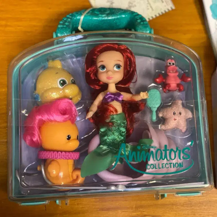 [BUNJANG] Disney Animator Collection The Little Mermaid Figure Set (Sealed) / (미개봉) 디즈니 베이비돌 인어공주  세트 (미니베돌)