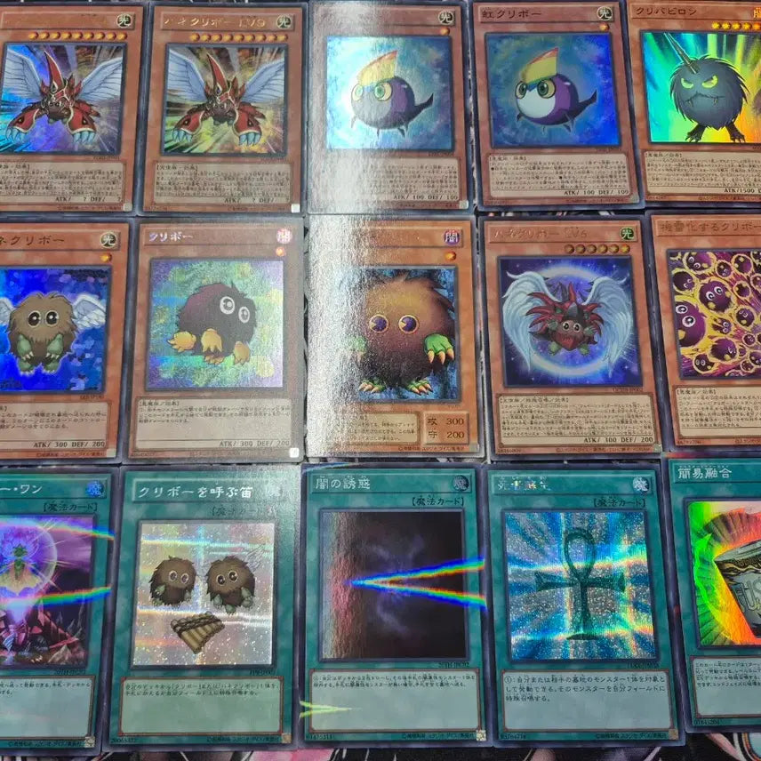 [BUNJANG] Yu-Gi-Oh! Japanese Kuriboh Card Set / 유희왕 일본판 크리보 카드 세트