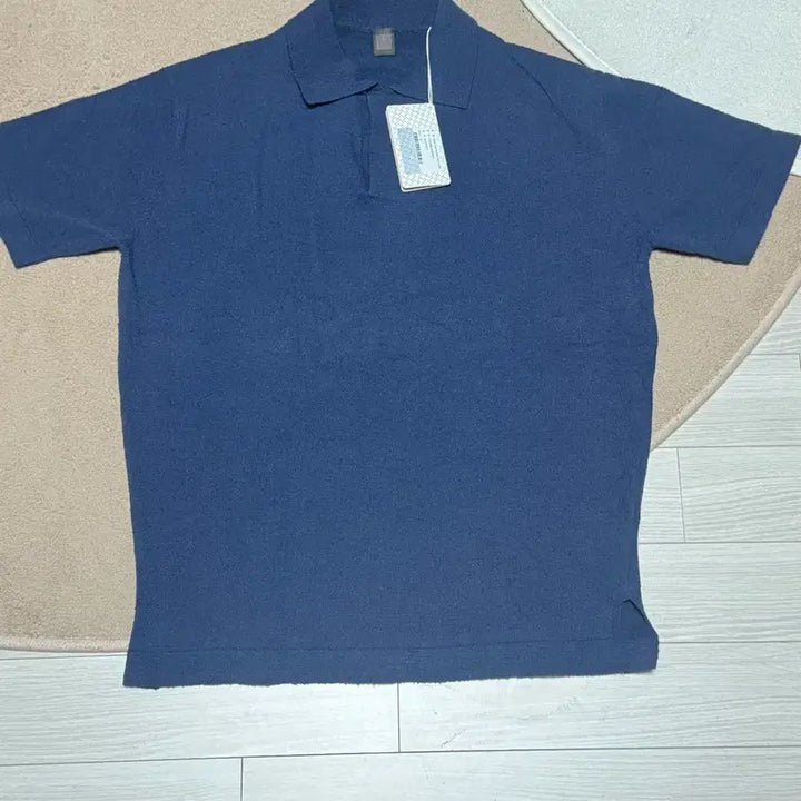 [BUNJANG] IOLLO Navy Cotton T-shirt XL / 이올로 네이비 코튼 티셔츠 XL 새상품