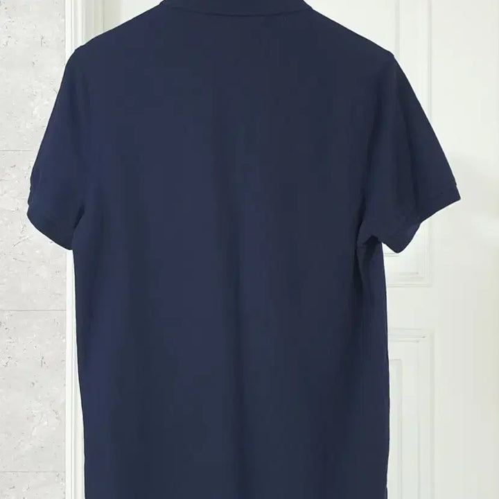 [BUNJANG] Tommy Hilfiger Casual Short Sleeve Polo Shirt Dark Navy / 타미힐피거 캐주얼 반팔 카라티 95 다크네이비